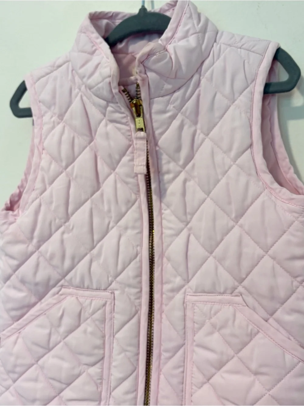 Crew cuts girls 3t quilted pink vest